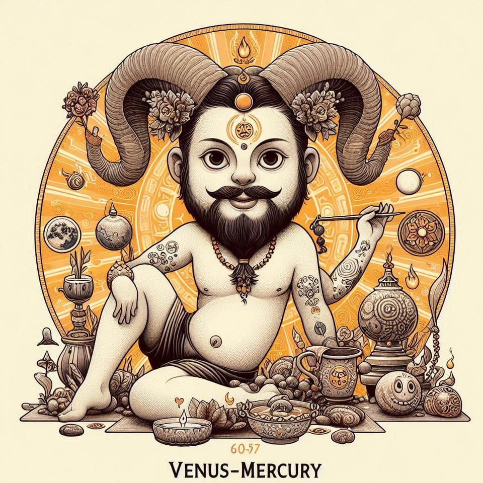 6/5 - Venus-Mercury Yoga (6/5): The Charming Hedonist