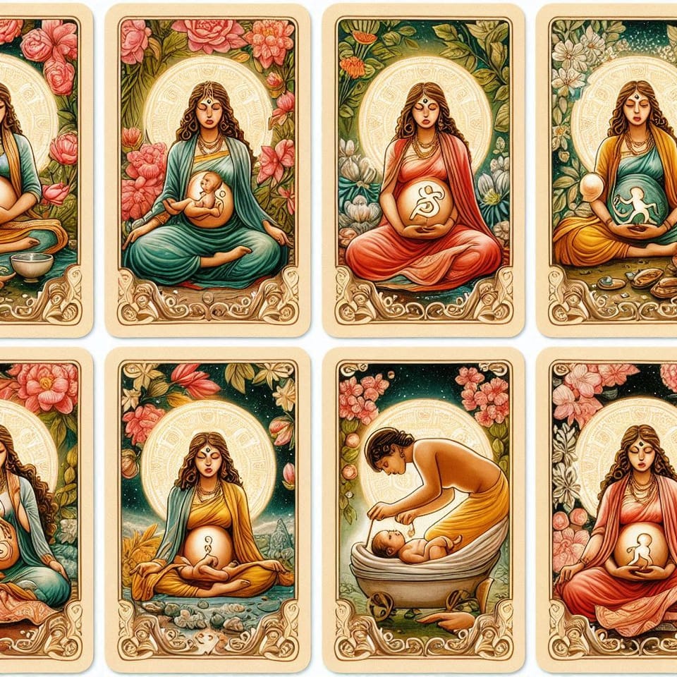 Vedic Cards - Child Birth