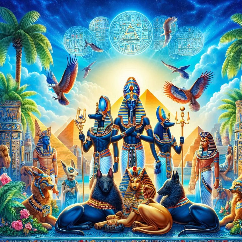 The Pantheon of Ancient Egyptian Gods: Detailed Legends