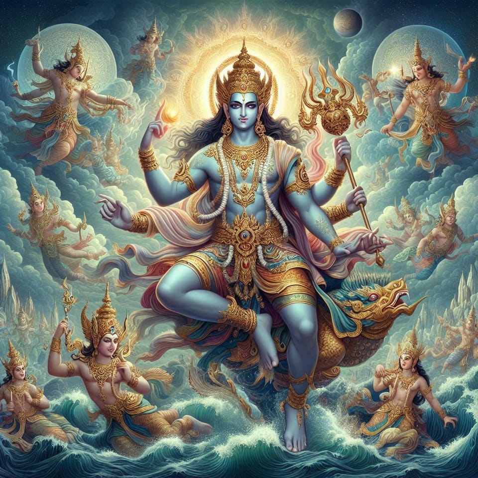 Veda - Exploring the Vedic Majesty of Indra and His Celestial Companions