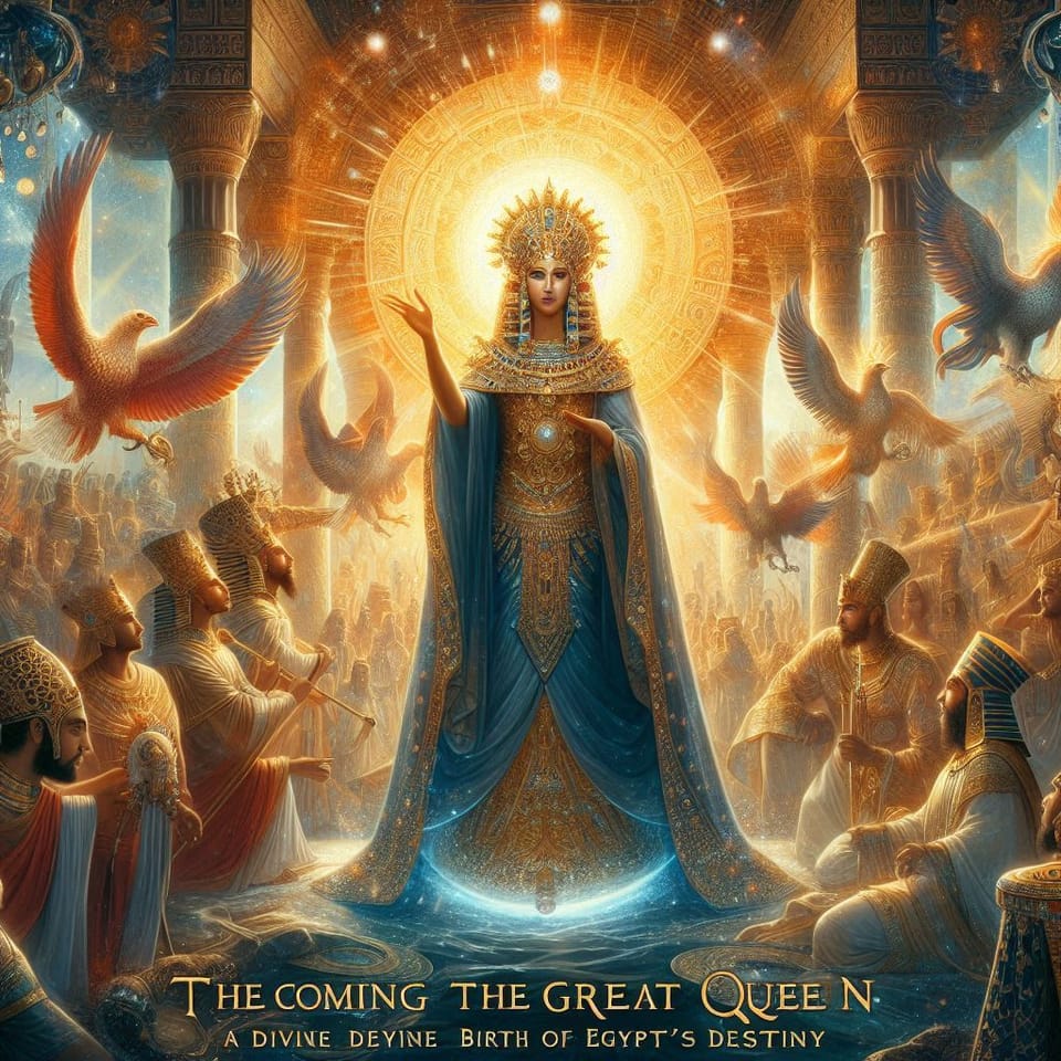 The Coming of the Great Queen: A Divine Birth of Egypt’s Destiny