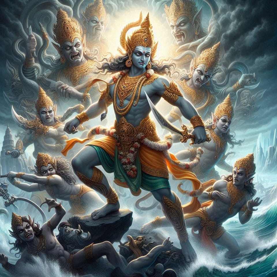 Battles of Lord Indra: Demons of Rig Veda